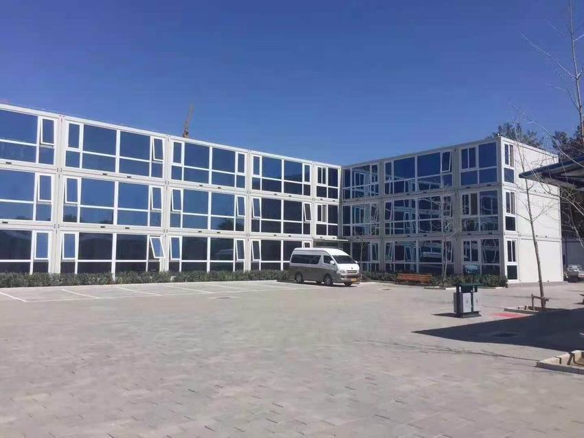 办公玻璃幕墙集装箱